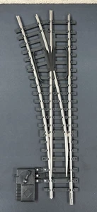 Aristo-Craft 20380 Spur G Edelstahl links Handschalter Weiche LN - Bild 1 von 2