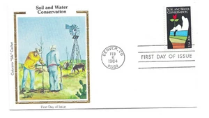 2074 Soil and Water Conservation, Colorano "Silk" Cachet FDC - Picture 1 of 1