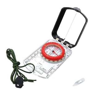 Magnetic Compass with Magnetic Declination Adjustable North Pointer for hiking - Picture 1 of 19