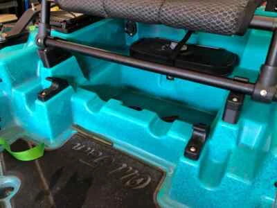 YAK HOBBY 3D Old Town Sportsman Autopilot 3" Black "BG" FRONT Seat Riser Kit by YAK Hobby
