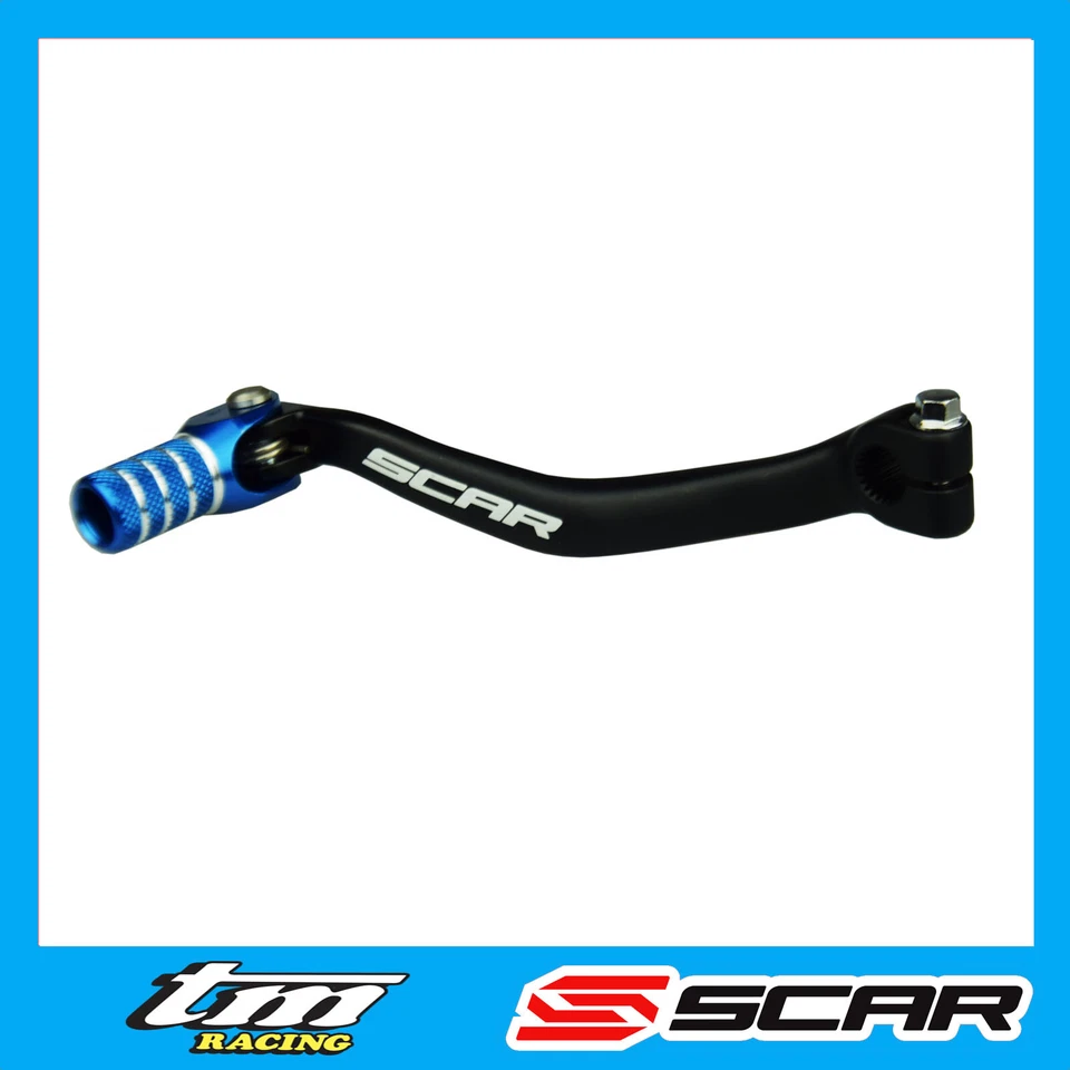 Palanca de cambios palanca de cambios TM 85 125 144 250 300 450 MX EN FI negro azul SCAR Foto 1 de 1