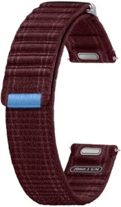 Genuine Samsung Galaxy Fabric Band (S/M) For Galaxy Watch 7 Wine - NEW - Photo 1/4