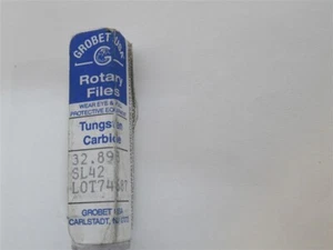 Grobet 32.898 , SL42 , 1/8" Carbide Single Cut Taper Burr - Picture 1 of 2