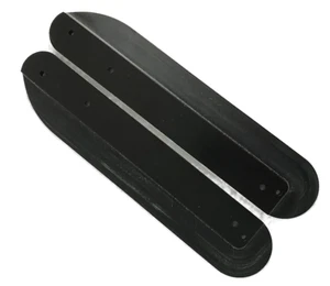 TonyKart Kart Chassis Protectors Skid Plates - Kerb Riders  - Sides Only - Black - Picture 1 of 1