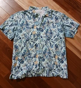 Columbia PFG Men's Vented Fishing Shirt Small Short Sleeve Hawaiian - Picture 1 of 15