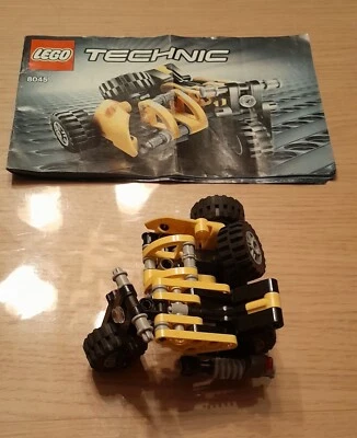 SET LEGO TECHNIC 8045 AVEC NOTICE : LE SIDE CAR  100% COMPLET - Photo 1/3