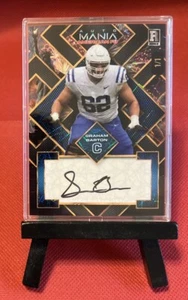 Graham Barton 2024 Wild Card Auto Mania Rookie 1/1 Duke Blue Devils Buccaneers - Bild 1 von 3