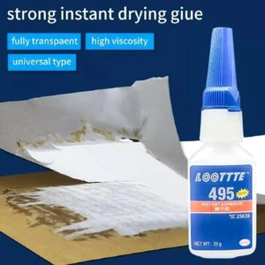495 Instant Strong Super Glue Universal Superglue Instant Glue• - Picture 1 of 11