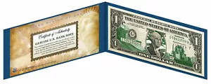 Hawaii Staat Bill US One-Dollar Währung Grün! W/H COA & Folio - Bild 1 von 1