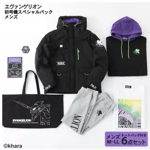 Mac-House Evangelion Portafortuna 273147MH Set 6 Pezzi con Borsa GIAPPONE NUOVO - Foto 1 di 9