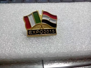 2015 MILANO MILAN EXPO EGYPT PAVILION FALG PIN - Picture 1 of 1