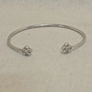 Kendra Scott Rue Silver Tone Cuff Bracelet - Picture 1 of 7
