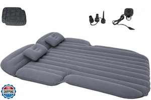Onirii Aufblasbare SUV Luftmatratze Verdickt Beflockung Aufblasbar Auto Camping - Bild 1 von 5