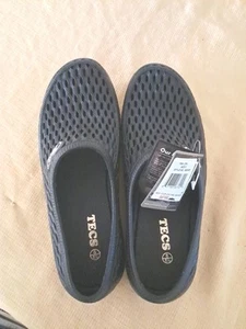 New Hypard Tecs Women's 4" Relax Aqua Tecs Garden Shoe Black 8.5 - Picture 1 of 3