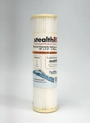 Hydrologic Stealth RO Pleated/Cleanable Sediment Pre-Filter HL22125 - FREE SHIP - Image 1 of 4