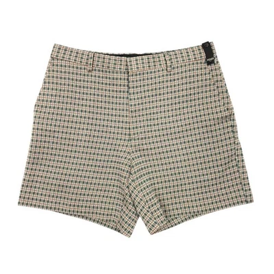 Мужские шорты-бермуды Fendi в клетку размер IT 48 США средний 6 дюймов по внутреннему шву хлопковая смесь - Изображение 1 из 4