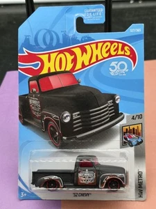 Camion Hot Wheels '52 CHEVY. Nero - Foto 1 di 2