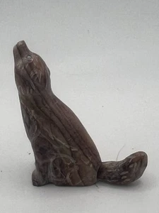 Zuni Wolf Fetish Cody Nastacio *FIRMATO* Large 4471 - Foto 1 di 7