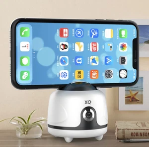 XQISIT Treppiede Face Tracking Camera Supporto senza APP - Bianco - Foto 1 di 9