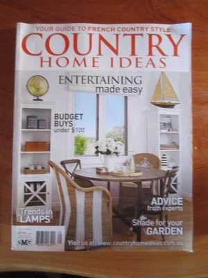 MAGAZINE COUNTRY HOME IDEAS VOL. 11 NO. 8  GREAT * MUST SEE ** - Image 1 of 2