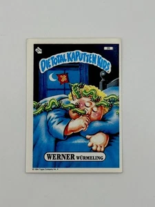 Die Total Kaputten Kids #26 WORMY SHERMY Garbage Pail Kids Germany 1994 - Picture 1 of 3