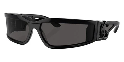 Gafas de sol Dolce & Gabbana DG6198 50187 63 mm negro/gris oscuro lentes Foto 1 de 4