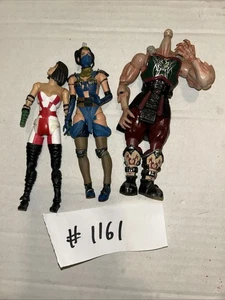Mortal kombat, Shocker Toys Figure/Fodder Lot Of 3 Figures#S-1161 - Picture 1 of 1