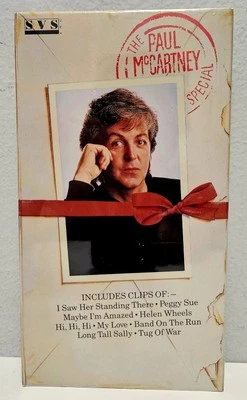 The Paul McCartney Special (VHS, 1986) The Beatles *NEW & SEALED* - Image 1 of 3