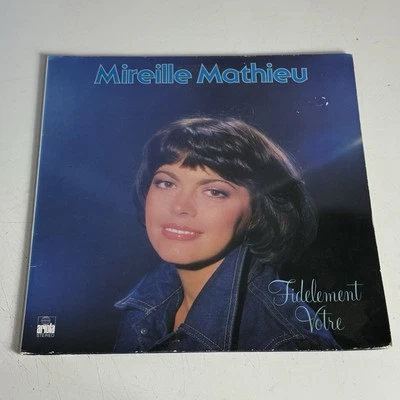 Mireille Mathieu Fidèlement Votre Vinyl LP Airola Records 1978 26 446 IU - Image 1 of 4
