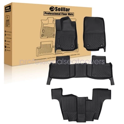 Tapetes forros TPE para Mercedes-Benz Clase GL/GLS 2013-2019 para todo tipo de clima nuevos Foto 1 de 4