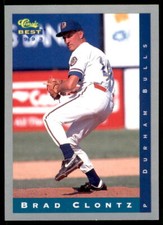 1993 Classic Best  Brad Clontz #2 Durham Bulls
