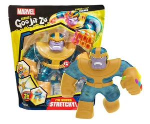 Figura grande de 8" Heroes of Goo Jit Zu Marvel Thanos nueva en paquete - Imagen 1 de 1