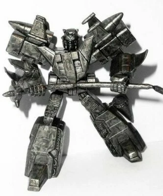 TRANSFORMERS pvc LEO KAISER complete scf act 7 2002 PEWTER GENERATION ONE 1 G1 - Image 1 of 2