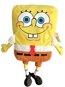 SpongeBob SquarePants Kids Bedding Plush Cuddle Decorative Pillow Buddy, Yellow - Picture 1 of 10