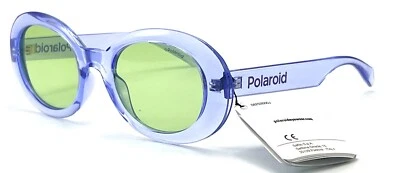 NUEVO POLAROID PLD6052/S 789UC AZUL AUTÉNTICO GAFAS DE SOL 52-22 145 1 Foto 1 de 3