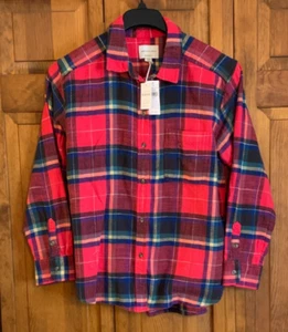 Women's NEW American Eagle Ahh-Mazingly Soft L/S Button Shirt - S Boyfriend Fit - Picture 1 of 4