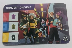 Starship Captains Board Game - Convention Visit Promo Card - Picture 1 of 2