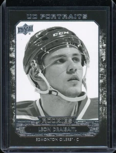 2014 Upper Deck "Rookie Portraits" LEON DRAISAITL rc #p-60 oilers - Picture 1 of 2