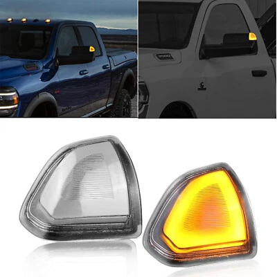 LED Ram Tow Side Mirror Turn Signal Light For Dodge Ram 1500 2500 3500 4500 5500 - Изображение 1 из 4