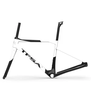 Carbon Gravel Bike Frameset 700C Gravel Disc Thru Axle 142mm Road Bicycle Frame - Picture 1 of 38
