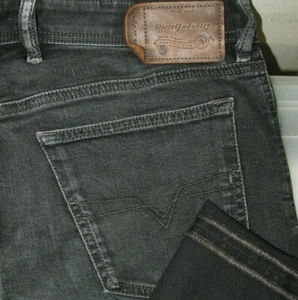 *CALDO Jeans Uomo DIESEL @ WAYKEE 886Z DRITTO ELASTICIZZATO NERO 32x32 (vestibilità 33x30) - Foto 1 di 12