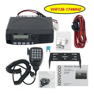 TM-281A Car Radio Station FM Transceiver Mobile Radio 136-174MHZ 10-50KM 65W - Picture 1 of 10
