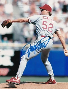 JAY HOWELL TEXAS RANGERS ACTION SIGNED 8x10 - Picture 1 of 1