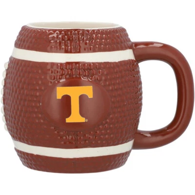 Caneca xícara de chá de cerâmica futebol americano 3D Tennessee Volunteers NCAA 18 oz - Imagem 1 de 2
