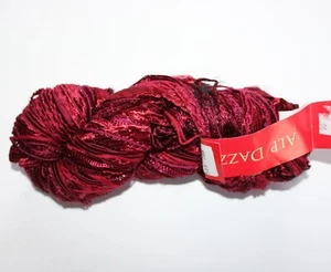 Feza ALP Dazzle Reds Col513 Hand tied yarn 100g 210yd Mixed Content Free Ship - Picture 1 of 4
