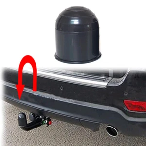 1pc Car Towing Hitch Towball Protect Tow Bar Ball 50mm Plastic Towball cover - Picture 1 of 12