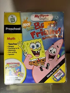 Nuevo en paquete LeapFrog: My First LeapPad libro educativo: Bob Esponja pantalones cuadrados mejor amigo - Imagen 1 de 2