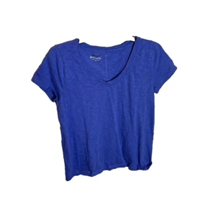 Camiseta J.Crew $35 Algodón Cuello Redondo Azul Talla M BW825 - Imagen 1 de 4