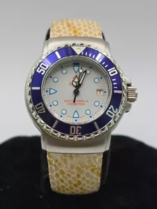 Zodiac Swiss Formula 200m Stainless Steel Quartz Watch 33mm - Running - Picture 1 of 5
