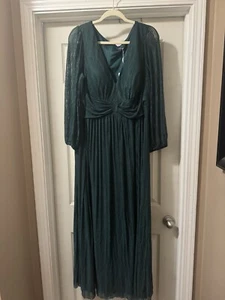 Size 20 Dark Green Dress - Picture 1 of 3
